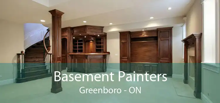 Basement Painters Greenboro - ON