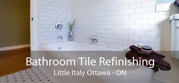 Bathroom Tile Refinishing Little Italy Ottawa - ON