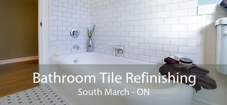 Bathroom Tile Refinishing South March - ON