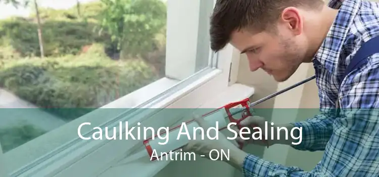 Caulking And Sealing Antrim - ON