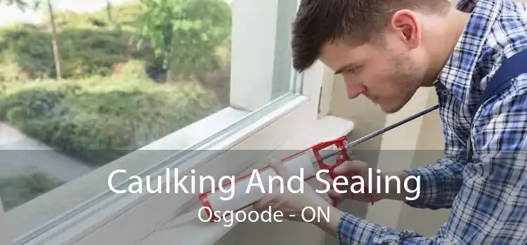 Caulking And Sealing Osgoode - ON