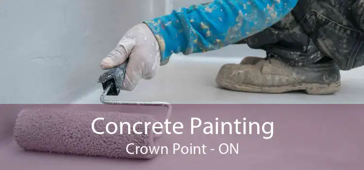 Concrete Painting Crown Point - ON
