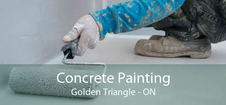 Concrete Painting Golden Triangle - ON