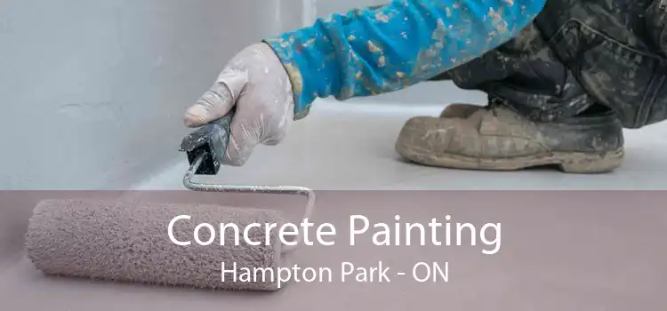 Concrete Painting Hampton Park - ON