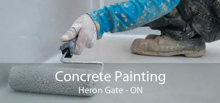 Concrete Painting Heron Gate - ON