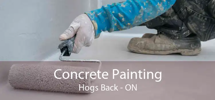 Concrete Painting Hogs Back - ON