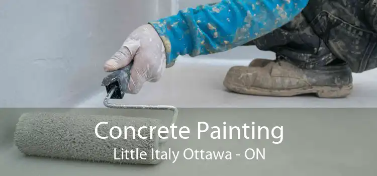 Concrete Painting Little Italy Ottawa - ON