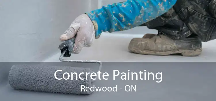 Concrete Painting Redwood - ON