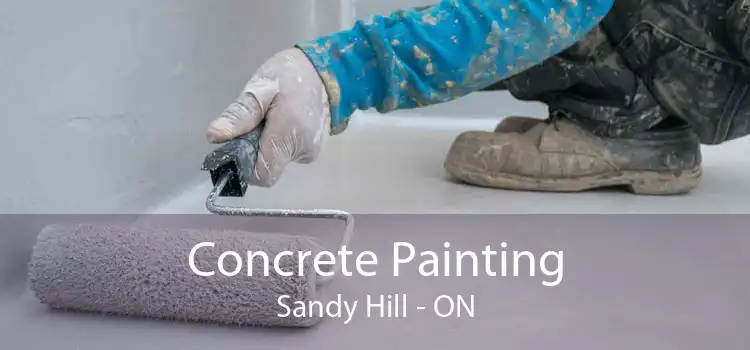 Concrete Painting Sandy Hill - ON