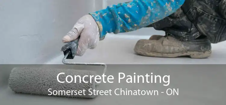 Concrete Painting Somerset Street Chinatown - ON