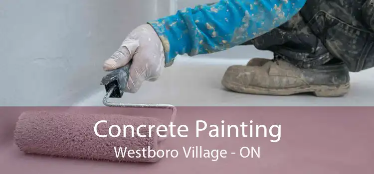Concrete Painting Westboro Village - ON