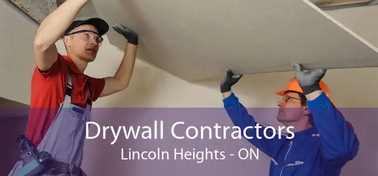 Drywall Contractors Lincoln Heights - ON