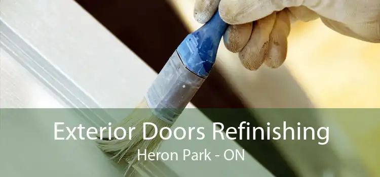 Exterior Doors Refinishing Heron Park - ON