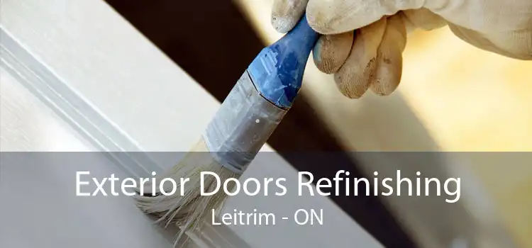 Exterior Doors Refinishing Leitrim - ON