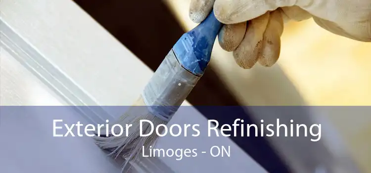 Exterior Doors Refinishing Limoges - ON