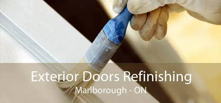 Exterior Doors Refinishing Marlborough - ON