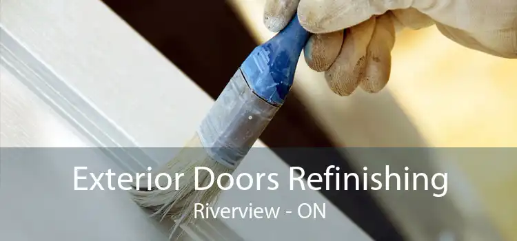 Exterior Doors Refinishing Riverview - ON