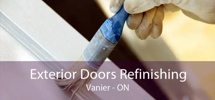 Exterior Doors Refinishing Vanier - ON
