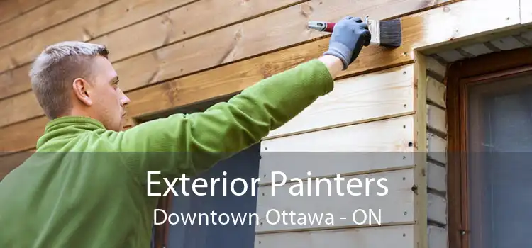 Exterior Painters Downtown Ottawa - ON
