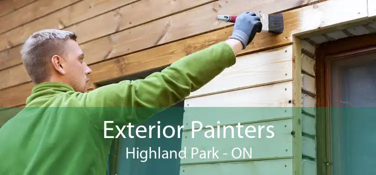 Exterior Painters Highland Park - ON
