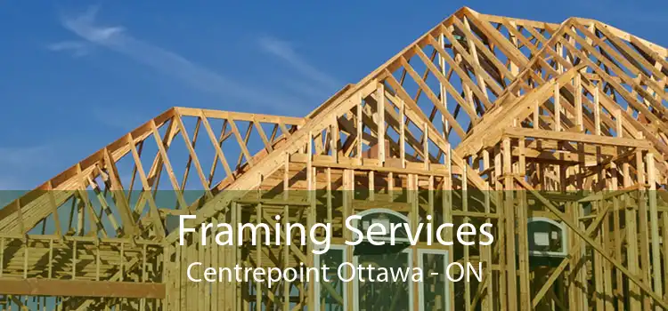 Framing Services Centrepoint Ottawa - ON
