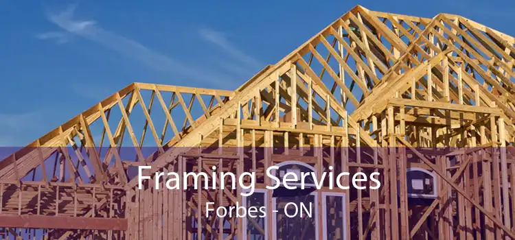 Framing Services Forbes - ON