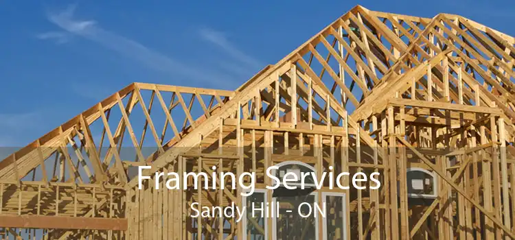 Framing Services Sandy Hill - ON