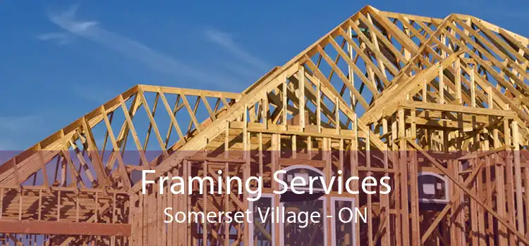 Framing Services Somerset Village - ON