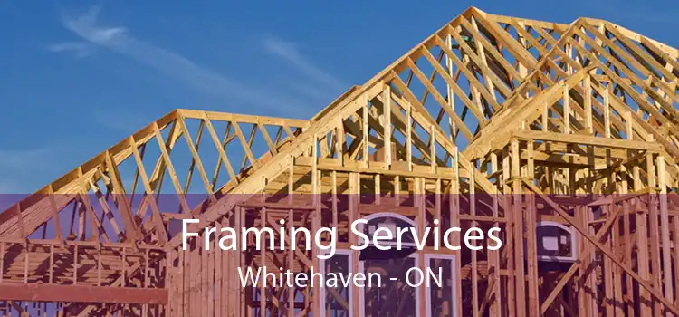 Framing Services Whitehaven - ON