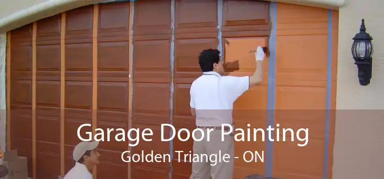 Garage Door Painting Golden Triangle - ON