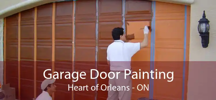 Garage Door Painting Heart of Orleans - ON