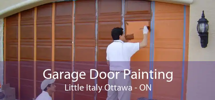 Garage Door Painting Little Italy Ottawa - ON