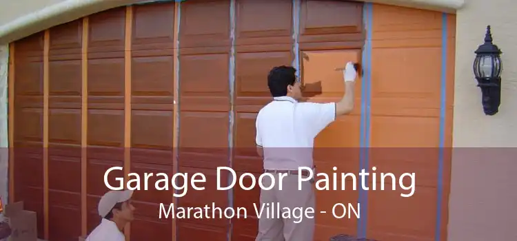 Garage Door Painting Marathon Village - ON
