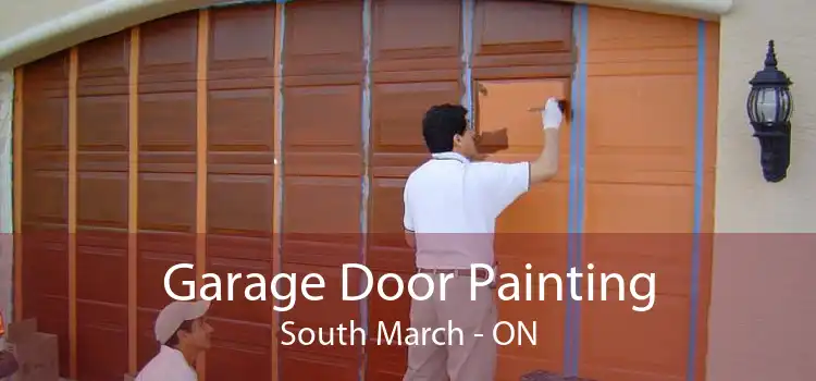 Garage Door Painting South March - ON