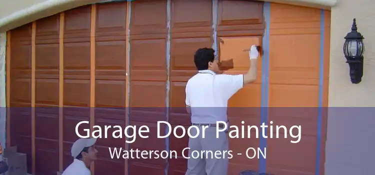 Garage Door Painting Watterson Corners - ON