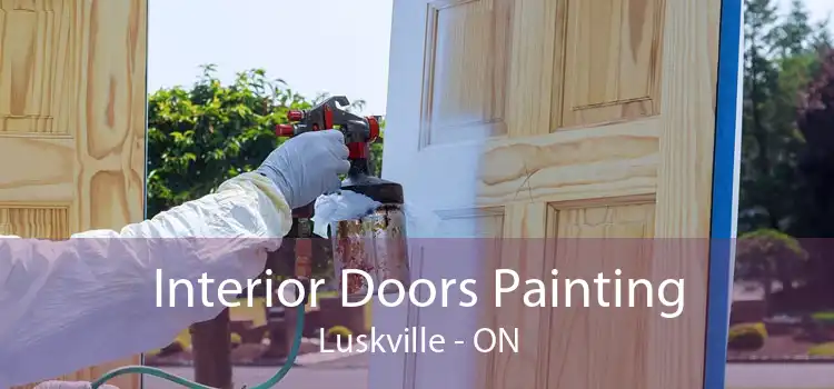 Interior Doors Painting Luskville - ON