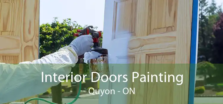 Interior Doors Painting Quyon - ON
