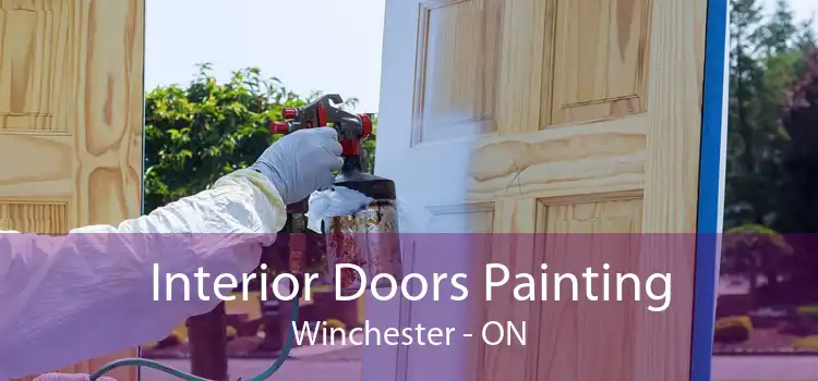 Interior Doors Painting Winchester - ON