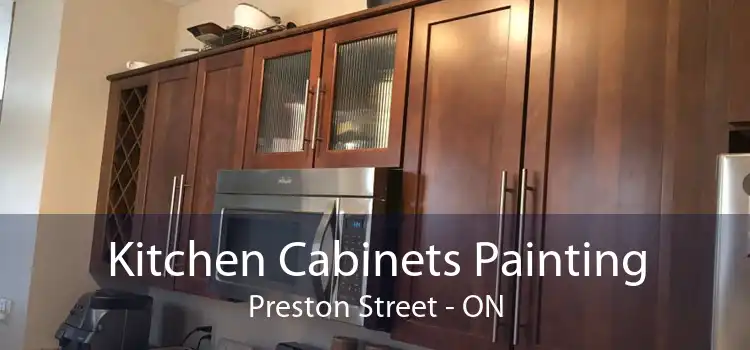Kitchen Cabinets Painting Preston Street - ON