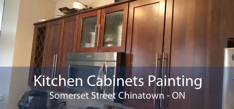 Kitchen Cabinets Painting Somerset Street Chinatown - ON
