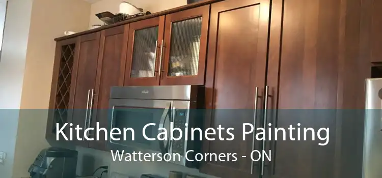 Kitchen Cabinets Painting Watterson Corners - ON
