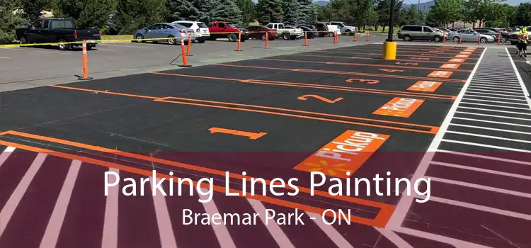 Parking Lines Painting Braemar Park - ON