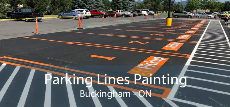 Parking Lines Painting Buckingham - ON