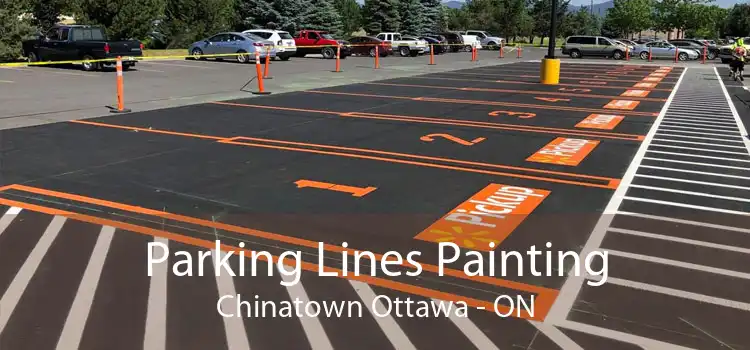 Parking Lines Painting Chinatown Ottawa - ON