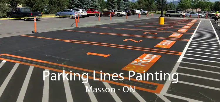 Parking Lines Painting Masson - ON