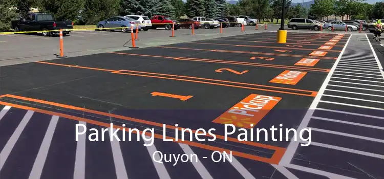 Parking Lines Painting Quyon - ON