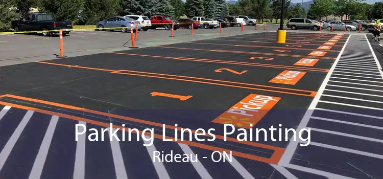 Parking Lines Painting Rideau - ON