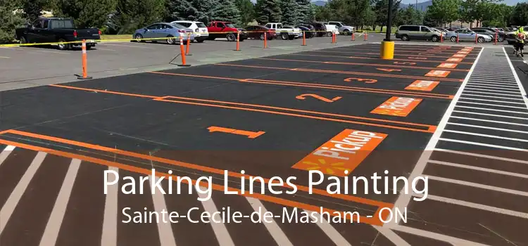 Parking Lines Painting Sainte-Cecile-de-Masham - ON