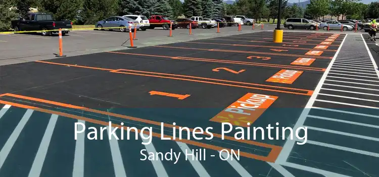 Parking Lines Painting Sandy Hill - ON