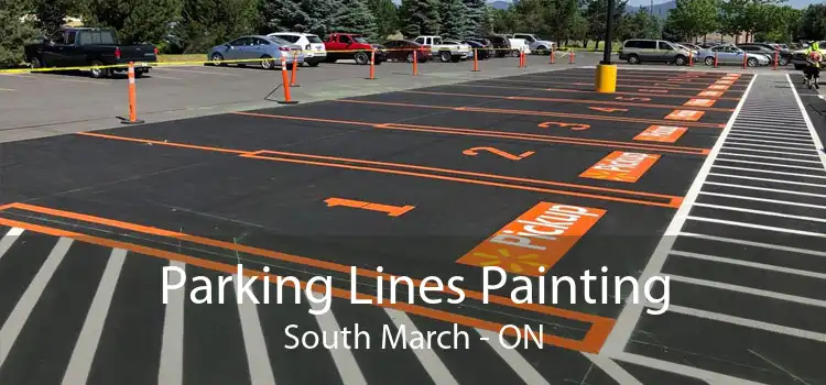 Parking Lines Painting South March - ON